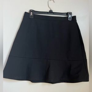 Loft black skirt